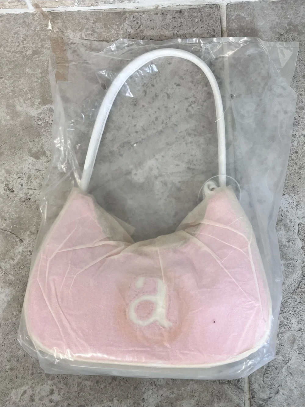 QUICK LISTED Pink Initial 'a' Mini Shoulder Bag - Unbranded